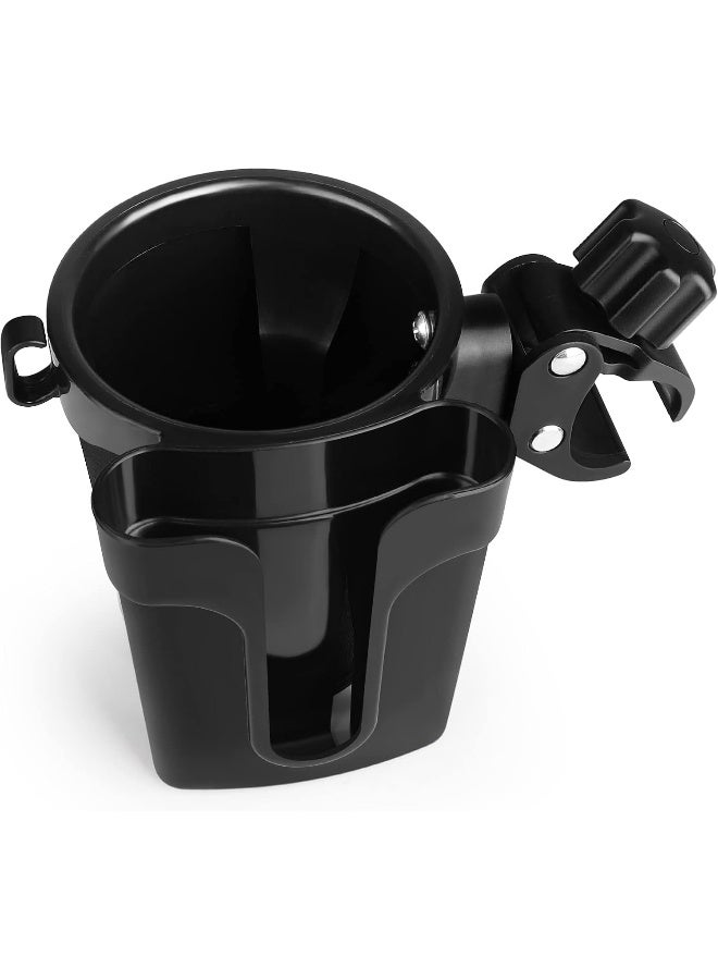 Accmor Stroller Cup Holder with Phone Keys Holder, 3-in-1 Universal Cup Holder - Image 3
