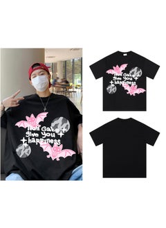 Broken Planet Cartoon Logo Cotton Tee 315 black