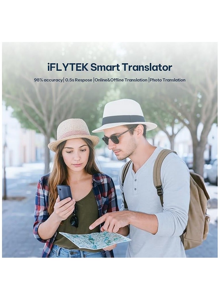 iFLYTEK جهاز الترجمة اللغوية المحمول لـ iFLYTEK يدعم 60 لغة ، والترجمة الفورية والصور ، والترجمة الصوتية في اتجاهين ، وتوفير بيانات متنقلة مجانية للأعمال والدراسة والسفر - Image 2