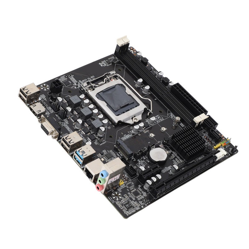 فوكس كون B75 MS LGA 1155 لوحة أم للكمبيوتر - ذاكرة DDR3 واجهة USB 3.0 NVME M.2 لوحة أم لـ Pentium Celeron Core i3 i5 - Image 3