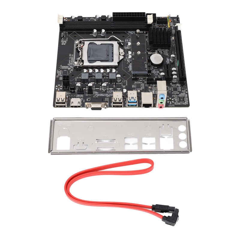فوكس كون B75 MS LGA 1155 لوحة أم للكمبيوتر - ذاكرة DDR3 واجهة USB 3.0 NVME M.2 لوحة أم لـ Pentium Celeron Core i3 i5 - Image 1