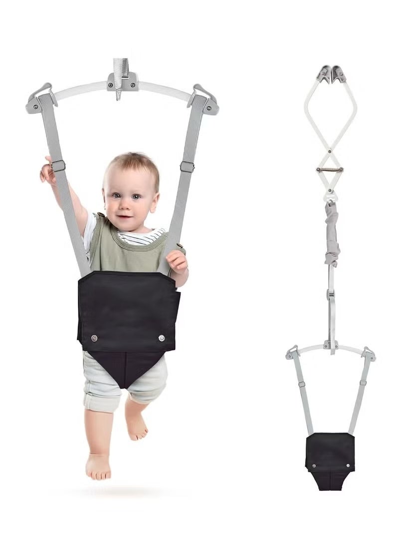Jourvent Baby Door Jumper with Door Clamp, Baby Doorway Jumper Bouncer with Strong Spring & Adjustable Strap, Portable Infant Bouncers - Image 1