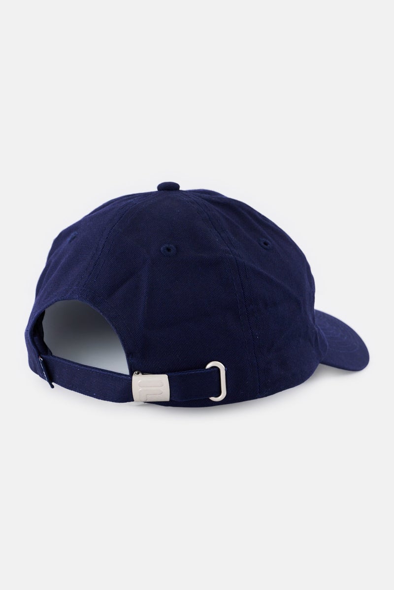 FILA Women Embroidered Logo Sport Cap, Navy - Image 2
