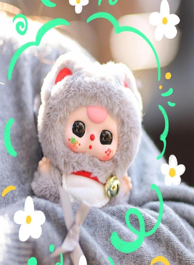 Meokro Baby Three Billionaire Lucky Cat Series Box Toys, Cat Theme Mystery Box Plush Doll Stuffed Toys Bag Pendant Charm Birthday Gift, Random 1PC - Image 5