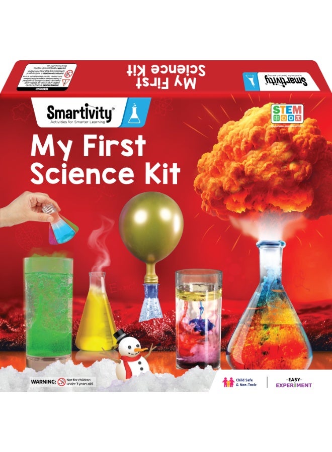Smartivity My First Science Kit for Kids 6-8-10-12-14 Years Old | Starter Science Experiment Kit | Birthday Gifts for Boys & Girls | STEM Educational Toy for Kids 6,7,8,9,10,11,12,13,14 Year Old - Image 1