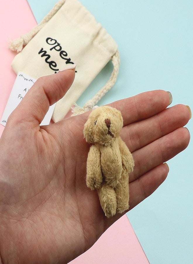 LUOKIFUR Pocket Bear Hug Positivity Gift Long Distance Couple Memorial Gift for Him/Her (Bear) - Image 4
