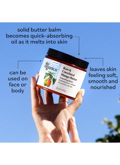 Sky Organics Sky Organics - Mango Butter, 16 oz - Raw & Undefined - Hydrating Balm-to-Oil Butter - Non Greasy - Fatty Acids, Antioxidants & Vitamins - Natural, Vegan, Cruelty & Soy Free - Skin Care & Self Care  - Image 4
