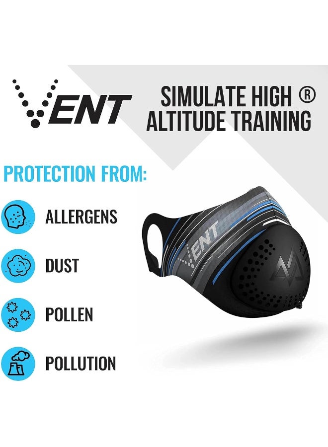 TRAININGMASK TRAININGMASK Premium Full Face Medical Grade Material & Organic Filtration Air Filters, Dust & Particulate Respirator | 3-Year Manufacturer Warranty | Reusable Protection Mask | Ultimate Safety  - Image 1