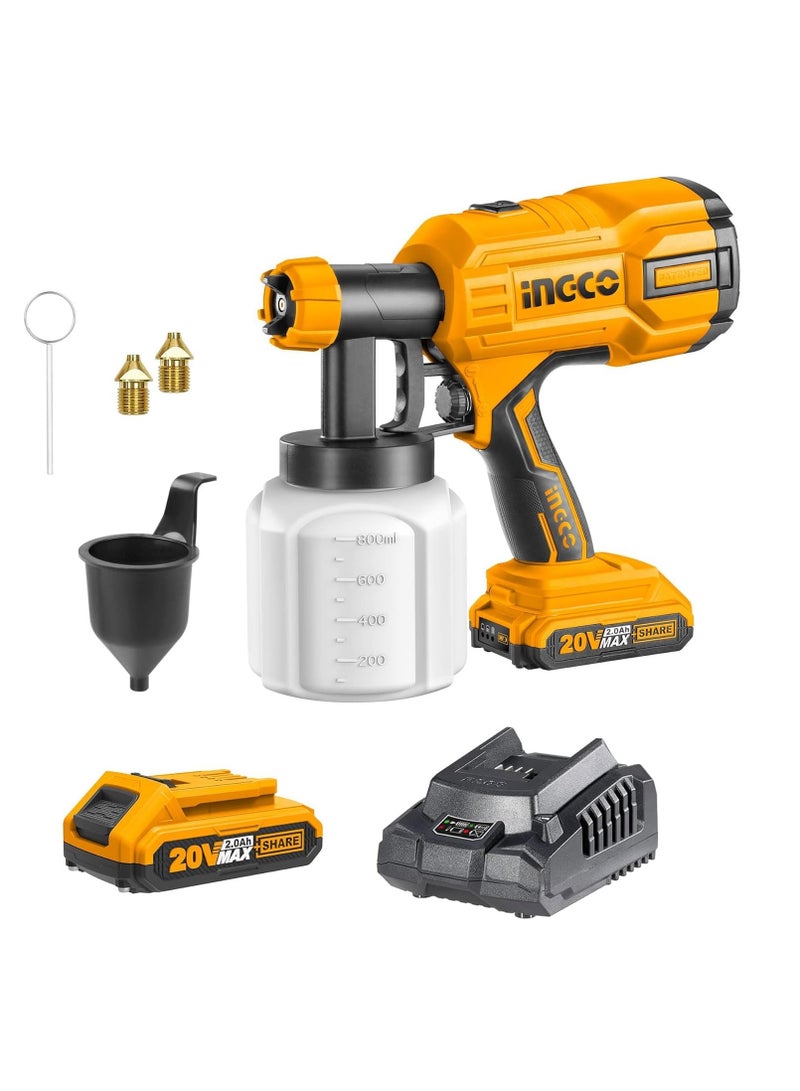 INGCO INGCO Cordless Spray Gun 20V - CSGLI20406 - Image 1