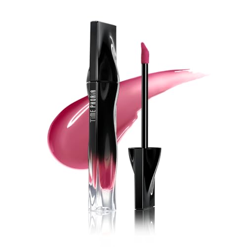 TIMEPHORIA Stellar Dust Lip Stain 004 Mauvion, Transfer-Proof & Smudge-Proof Lip Gloss, Mauvish Pink Tinted Glossy Finish, High-Pigment Vibrant, Hydrating Lightweight Long-Lasting Lip Makeup for Women - Image 1