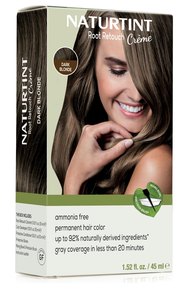 Naturtint Dark Blonde Root Retouch CrÃ¨me Permanent Hair Color - Ammonia Free, Conceal Grays, No Artificial Scent, 1.52 Fl Oz - Image 1
