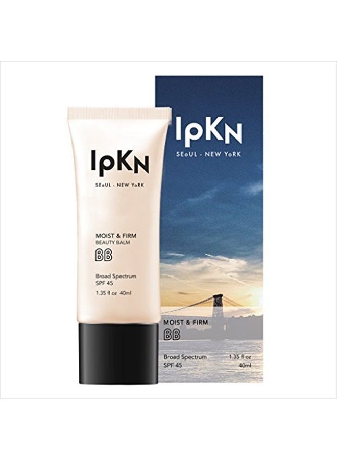 Moist and Firm BB Cream SPF 45, Light/Medium