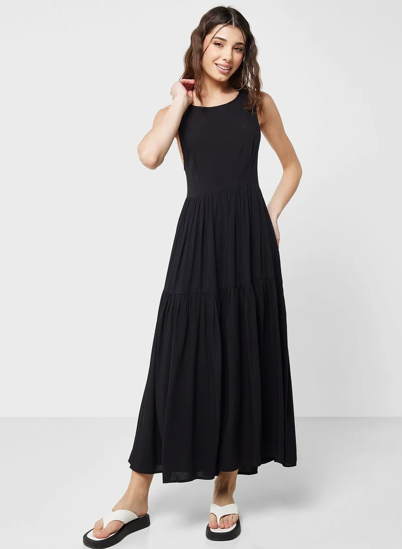 Ginger Sleeveless Tiered Dress