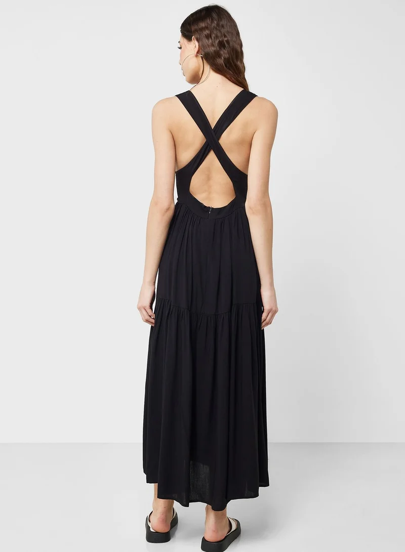 Ginger Sleeveless Tiered Dress