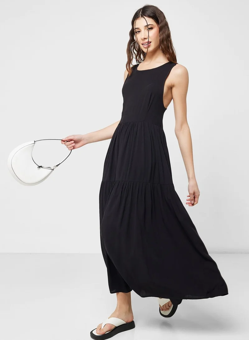 Ginger Sleeveless Tiered Dress