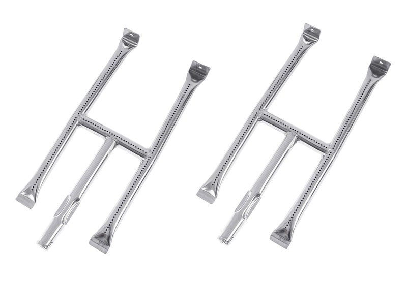 DELSbbq أنبوب شواية من الفولاذ المقاوم للصدأ DELSbbq لطاولة الشواء بلاكستون 22 مجموعة من 2 أنبوب شواية مع برغي