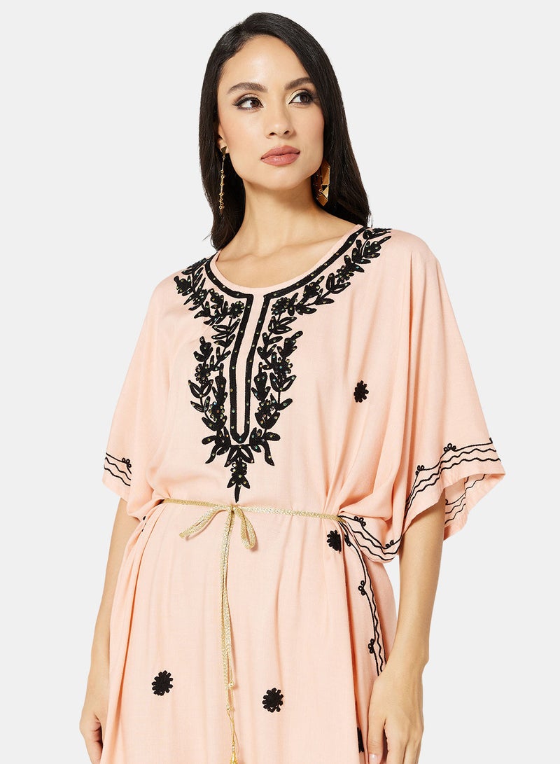 ARABIAN CLOSET EMBROIDERED KAFTAN - Image 4