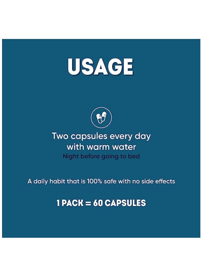 AADAR Relax Constipation Relief Ayurvedic Digestion Support 60 Capsules Pack Of 2 - Image 4