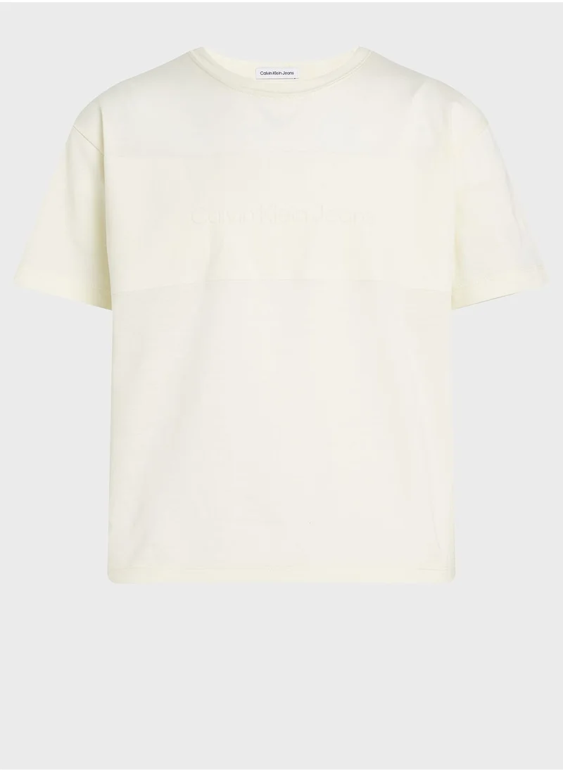 Calvin Klein Jeans Youth Color Block T-Shirt