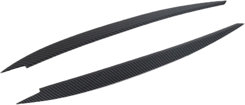 DEMULAX Carbon Fiber Look Headlight Eyelid Trim for Golf 7 - Image 1