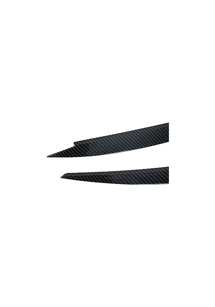DEMULAX Carbon Fiber Look Headlight Eyelid Trim for Golf 7 - Image 2