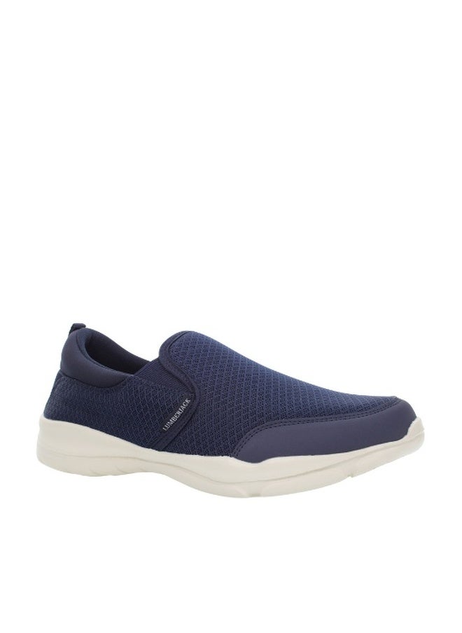 Lumberjack Agatha Navy Blue Men’s Slip-On Shoes – Lightweight Breathable Casual Comfort Sneakers - Image 1