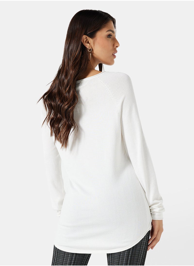 VERO MODA - Knitted Long Sleeve Pullover - Image 1