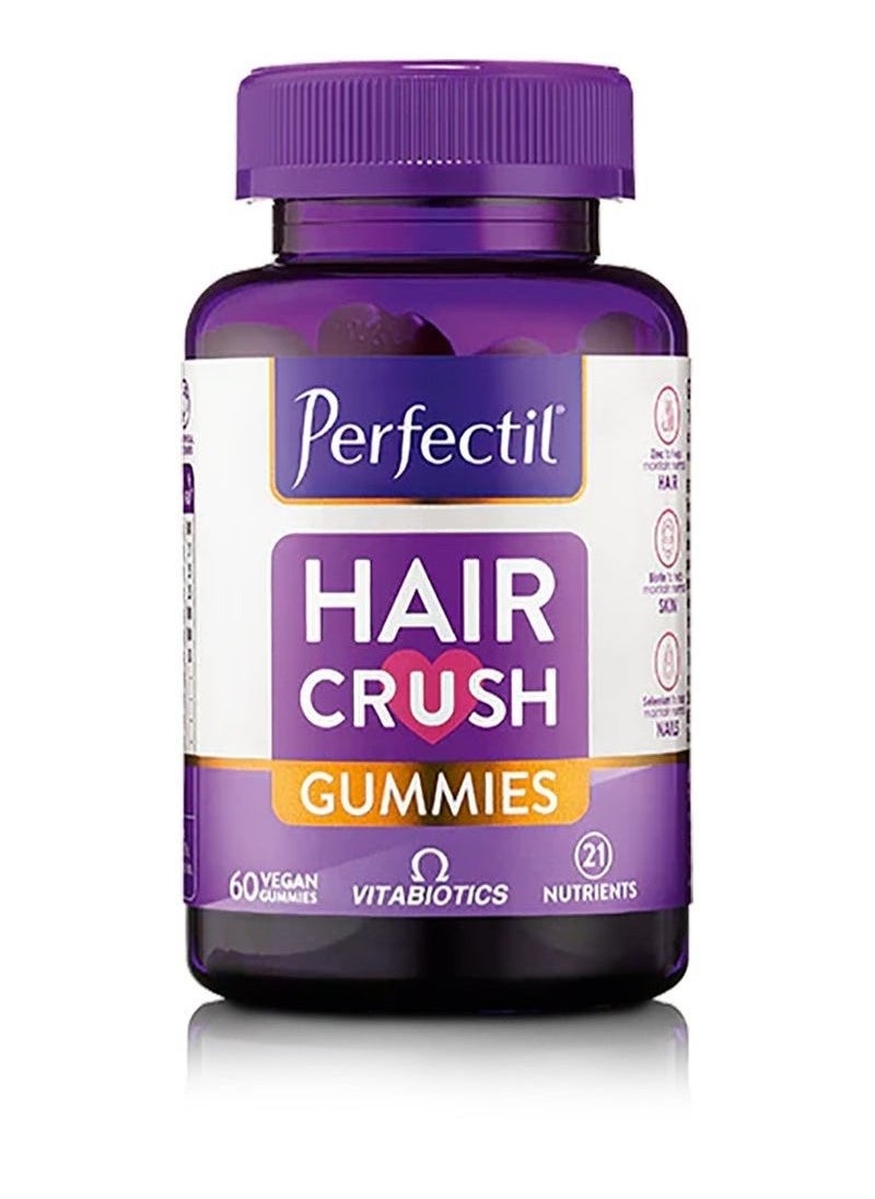 Vitabiotics Wellkid - Vitabiotics, Perfectil Hair Crush, 60 Gummies - Image 1