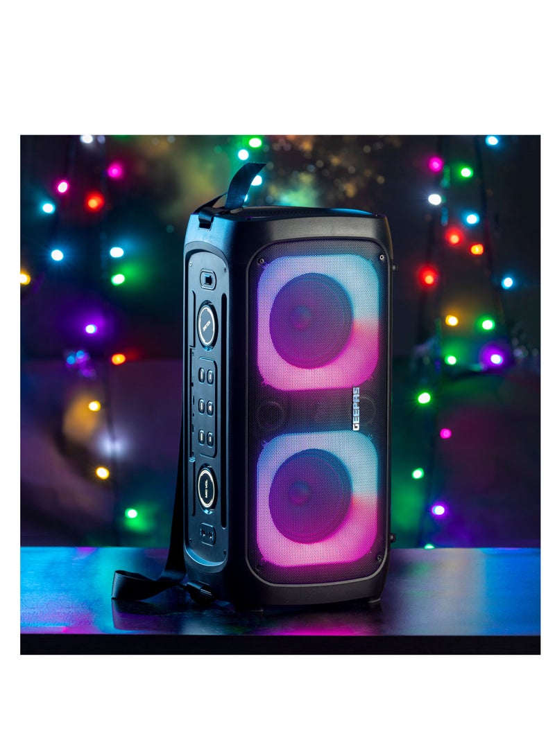 GEEPAS Portable and Rechargeable Professional Speaker  - Image 2