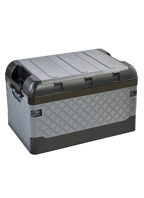 Outdoor Double-layer Camping Storage Box, Stackable Bins with Lids Small Parts Organizer, collapsible Waterproof Storage Box, container Store Crates, large Easy Storage Crate Boxes, garage Kitchen