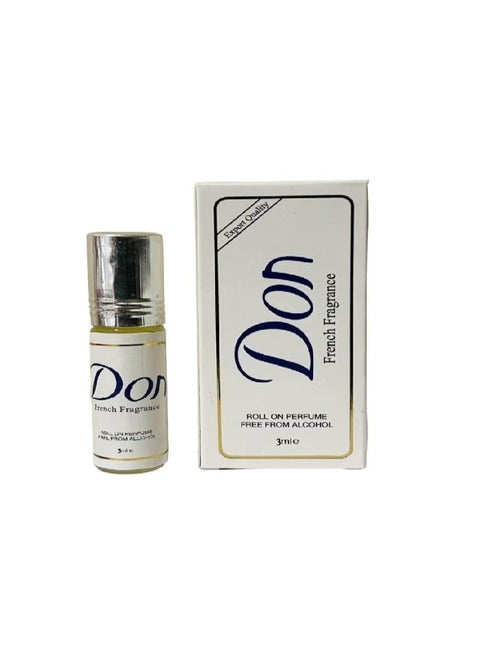 French Fragrance Roll On Perfume Free From Alcohol - 2.5 ml