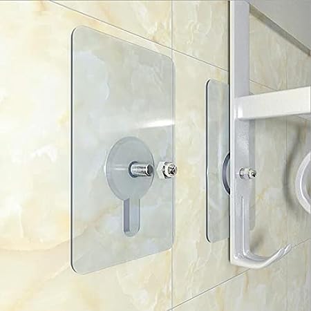 VONITY Screw Wall Hooks Sticker Heavy Duty self Adhesive Hooks Heavy Duty Bedroom Screw Without DrillWall Mounted HolderHooks Hanging Strong Hooks adhesiv Sticking for Wall Heavy Duty 563 - Image 5