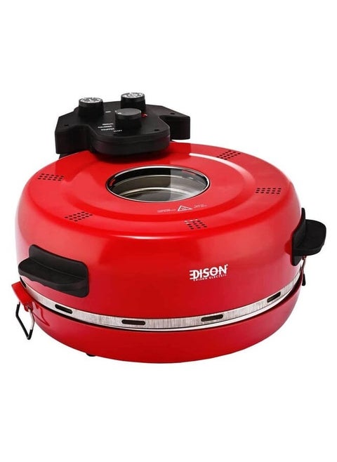 EDISON Jumbo Home Cooker 1600 Watts Red