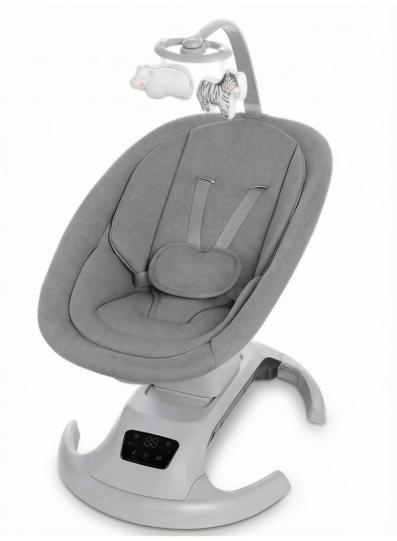 ماستيلا سرير هزاز كهربائي للرضع ماستيلا لولاباي اوربيت مع تحكم عن بعد بالتطبيق - Image 1