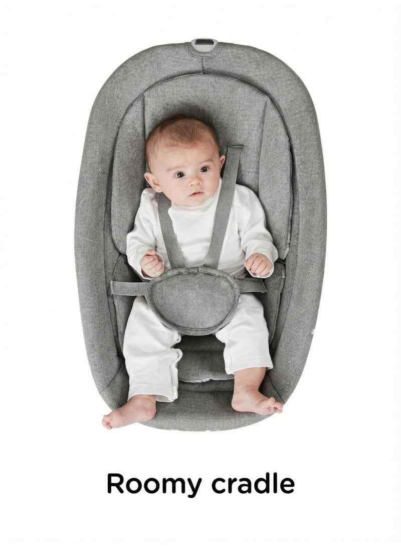 ماستيلا سرير هزاز كهربائي للرضع ماستيلا لولاباي اوربيت مع تحكم عن بعد بالتطبيق - Image 3