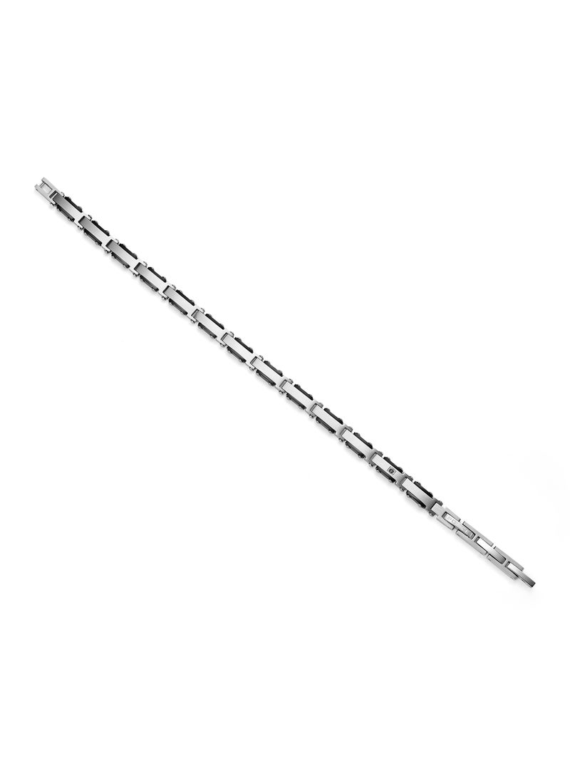 POLICE Spire Silver Stainless Steel Gents Bracelet  - Image 3