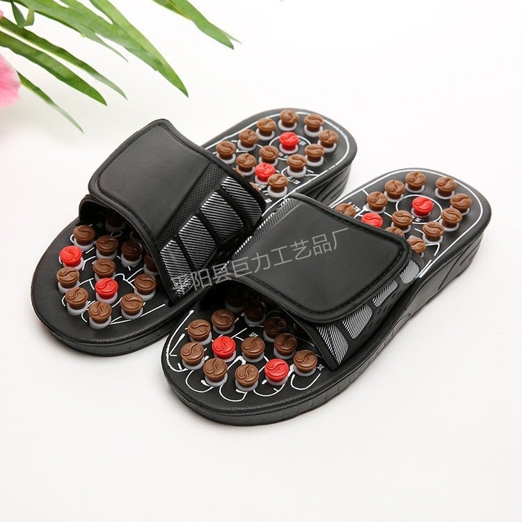 Penghang Health Foot Massage Slippers with Spikes - Comfortable Home Use for Summer Couples