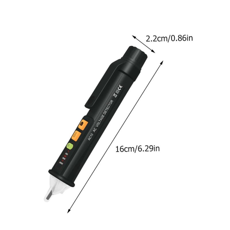 Non Contact Voltage Tester Pen with Flashlight for Electricians and Home Use - Image 3