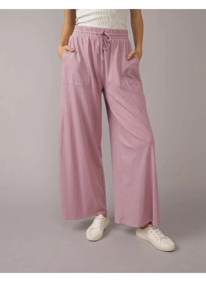 امريكان ايجل AE Sunchaser Knit High-Waisted Pant