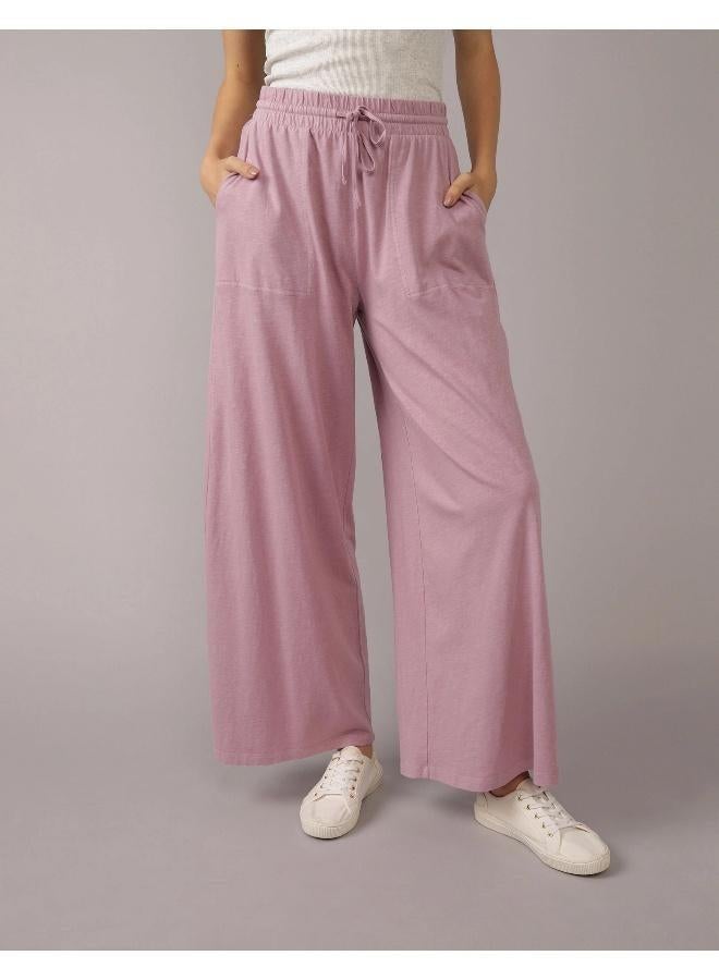 American Eagle AE Sunchaser Knit High-Waisted Pant - Image 1