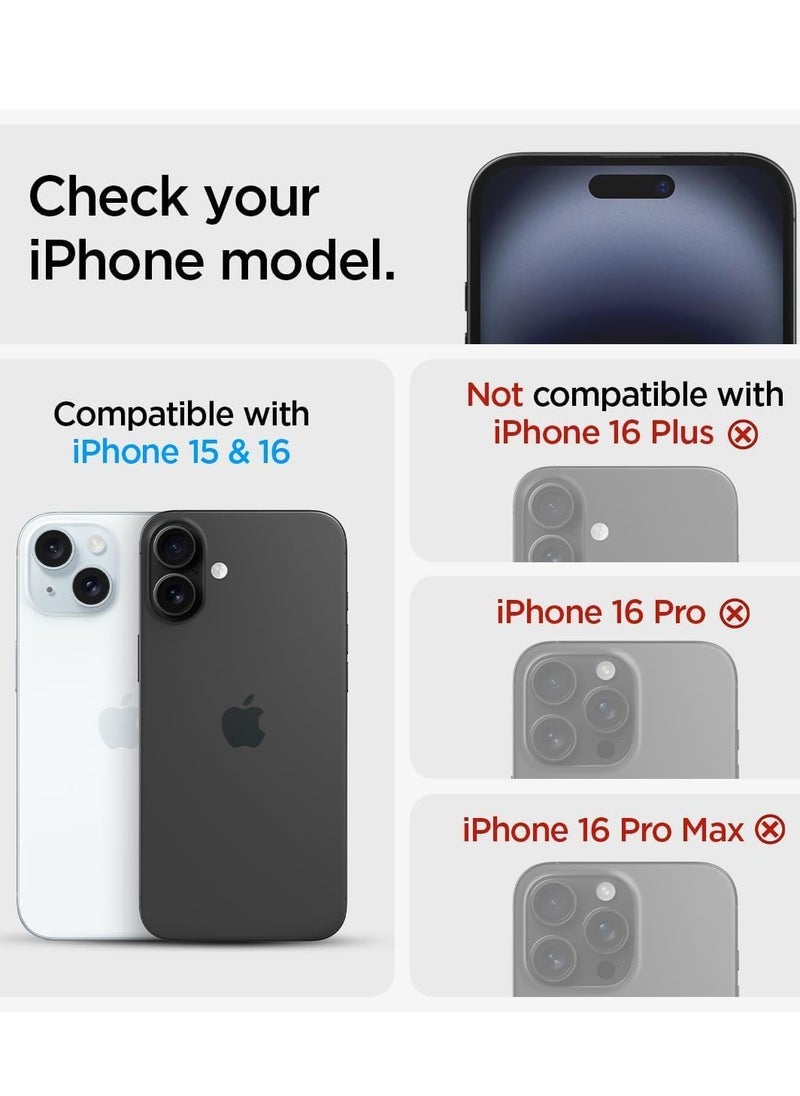BORTONY iPhone 16 Screen Protector 6.1” HD Clear iPhone 16 Tempered Glass 9H Hardness Sensor Protection Full-Coverage Easy Installation  - Image 2
