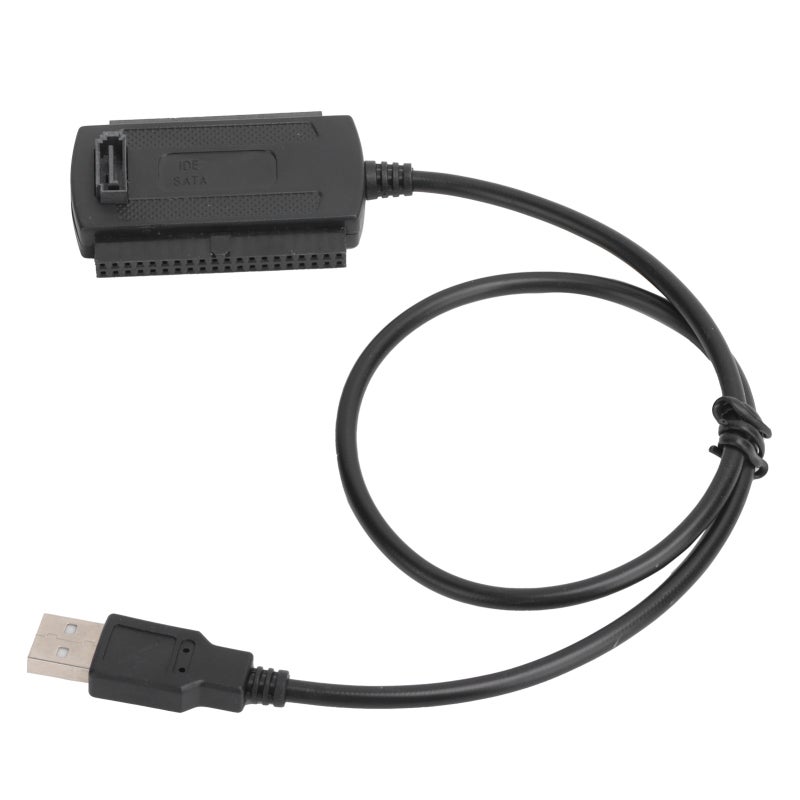 محول USB SATA IDE: USB 2.0، نقل بيانات عالي السرعة 480 ميجابت في الثانية، توصيل واستخدام - بدون طاقة خارجية، متوافق مع أجهزة متعددة مثل أجهزة التخزين بحجم 2.5/3.5 بوصة وأجهزة الكمبيوتر المكتبية والحواسوب المحمولة - Image 1