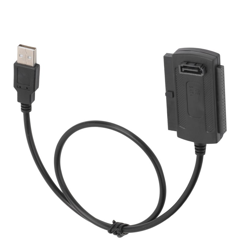 محول USB SATA IDE: USB 2.0، نقل بيانات عالي السرعة 480 ميجابت في الثانية، توصيل واستخدام - بدون طاقة خارجية، متوافق مع أجهزة متعددة مثل أجهزة التخزين بحجم 2.5/3.5 بوصة وأجهزة الكمبيوتر المكتبية والحواسوب المحمولة - Image 4