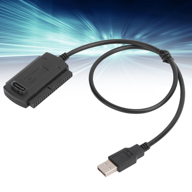 محول USB SATA IDE: USB 2.0، نقل بيانات عالي السرعة 480 ميجابت في الثانية، توصيل واستخدام - بدون طاقة خارجية، متوافق مع أجهزة متعددة مثل أجهزة التخزين بحجم 2.5/3.5 بوصة وأجهزة الكمبيوتر المكتبية والحواسوب المحمولة - Image 5