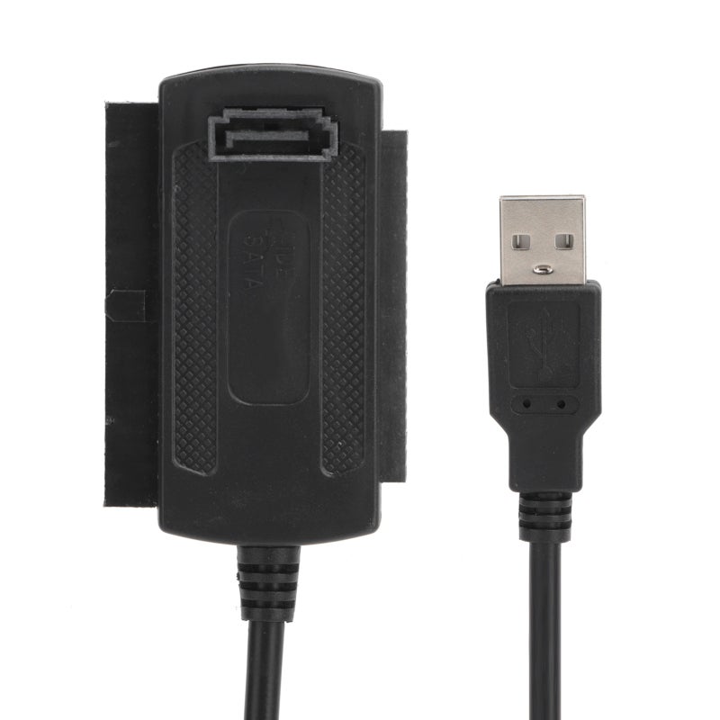 محول USB SATA IDE: USB 2.0، نقل بيانات عالي السرعة 480 ميجابت في الثانية، توصيل واستخدام - بدون طاقة خارجية، متوافق مع أجهزة متعددة مثل أجهزة التخزين بحجم 2.5/3.5 بوصة وأجهزة الكمبيوتر المكتبية والحواسوب المحمولة - Image 2