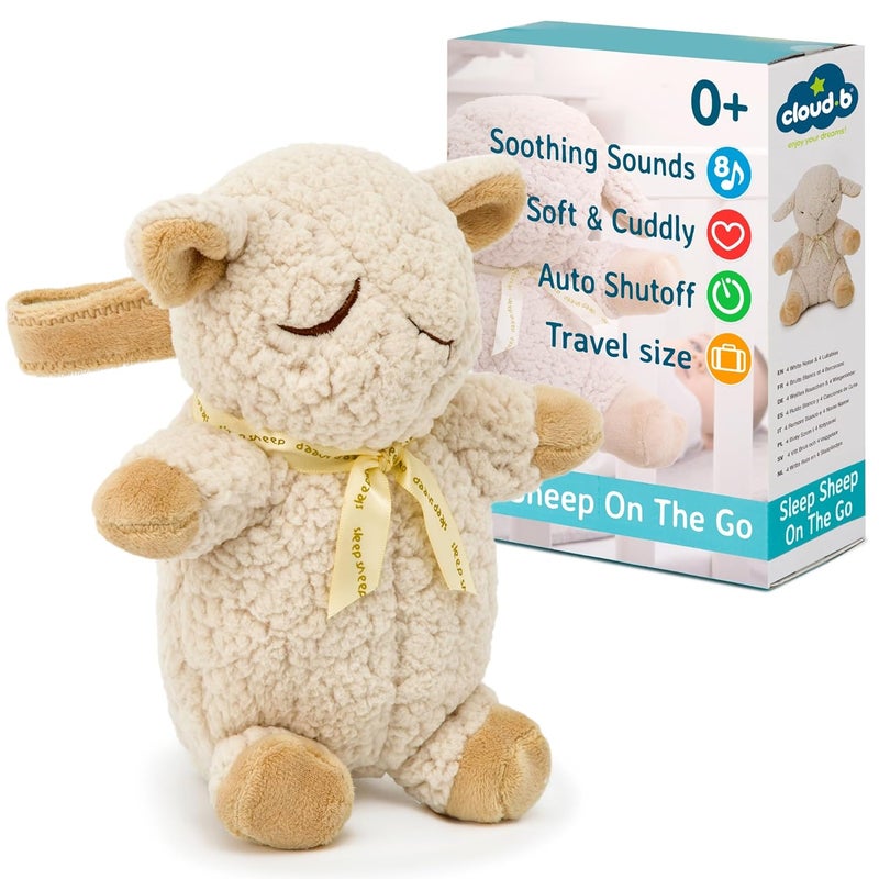 Cloud b Sound Machine with White Noise Soothing Sounds | Adjustable Settings & Auto-Shutoff | Ideal for Travel | Sleep Sheep On The Go - Image 1