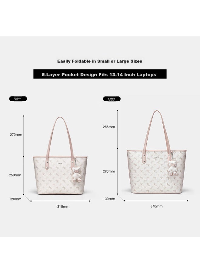 نوسيل Nucelle Pegasus Tote Bag تصميم جديد عالي السعة، مناسب لطلاب الجامعات، التنقل، حقيبة كتف، هدية عيد الميلاد وعيد الميلاد - Image 3