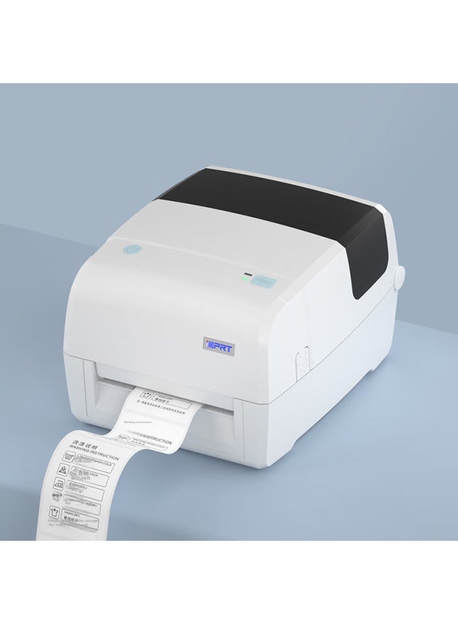 Idprt Hanyin It4s Thermal Transfer Multifunctional Carbon Ribbon Label Barcode Express Delivery Label Printer, Coated Paper Water Mark Price Tag Sticker, Non-adhesive Clothing Tag, High Definition - Image 5