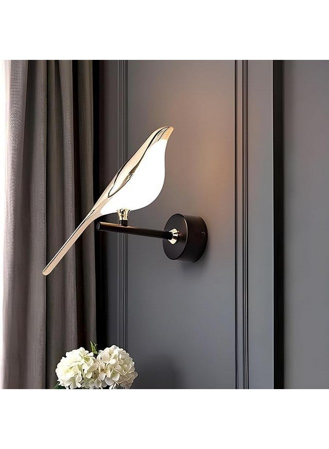 kinis Golden Bird Led Wall Light for Living Room, Modern Style Led Wall Lamps for Bedroom, Led Wall Lights for Home Decoration, Led Wall Scone for resturant/Cafe (Single Bird Wall) - Image 5
