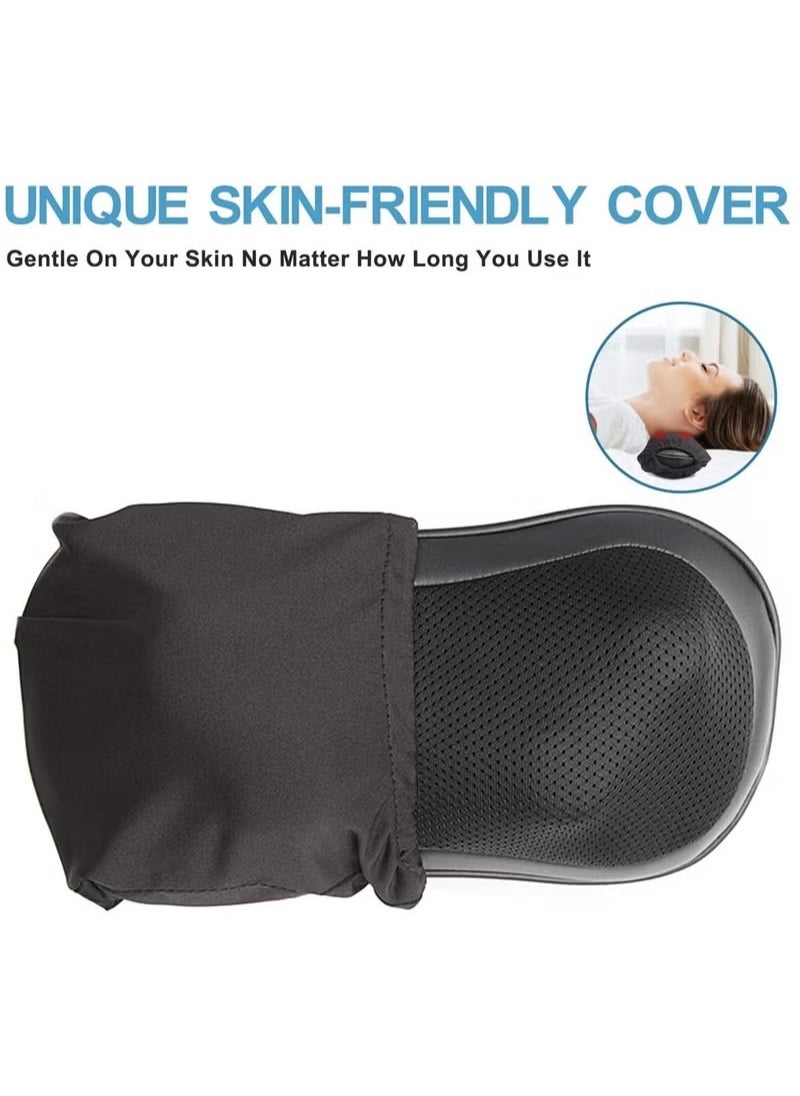 RENPHO - Back Massager With Heat, Ultra Slim Shiatsu Lower Back Neck Massage Pillow, 3-Speeds With Net Cover Electric Shoulder Massage - Image 1